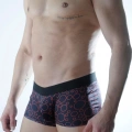Erkek Daire Desenli Boxer