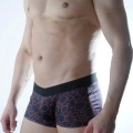 Erkek Daire Desenli Boxer