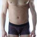 Erkek Daire Desenli Boxer