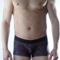 Erkek Daire Desenli Boxer