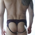 Erkek Daire Desenli Fantezi Jockstrap