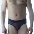 Erkek Daire Desenli Fantezi Jockstrap