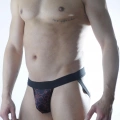 Erkek Daire Desenli Jockstrap İç Giyim
