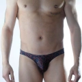 Erkek Daire Desenli Slip Çamaşır