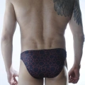 Erkek Daire Desenli Slip Çamaşır