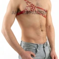 Erkek  Deri Omuz Harness, Tek Omuz Harness - m14