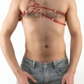Erkek  Deri Omuz Harness, Tek Omuz Harness - m14