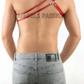 Erkek  Deri Omuz Harness, Tek Omuz Harness - m14