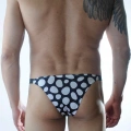 Erkek Desenli Brazillian Slip İç Çamaşırı
