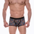 Erkek Desenli Mini Boxer