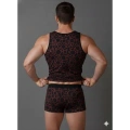 Erkek Desenli Tank Top Boxer Takımı