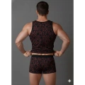 Erkek Desenli Tank Top Boxer Takımı
