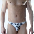 Erkek El Desenli Slip İç Çamaşırı