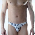 Erkek El Desenli Slip İç Çamaşırı