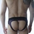 Erkek Fantezi Daire Desenli Jockstrap
