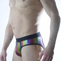 Erkek Fantezi Renkli Jockstrap