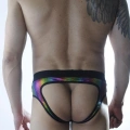 Erkek Fantezi Renkli Jockstrap