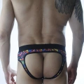 Erkek Fantezi Renkli Jockstrap İç Giyim