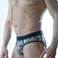 Erkek Fantezi Zar Desenli Jockstrap