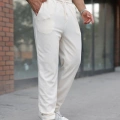 Erkek Fitilli Beli Lastikli Rahat Pantolon