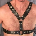 Erkek   Giyim Deri Harness - m22