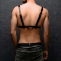 Erkek  Göğüs Üzeri Deri Harness - m104