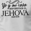 Erkek Jehova Baskılı Süprem T-shirt