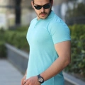 Erkek Kısa Kollu Yakalı Tişört