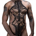 Erkek Lastik Body Harness - m186