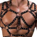 Erkek Lastik Göğüs Harness - m191