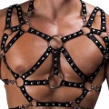Erkek Lastik Göğüs Harness - m191