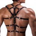 Erkek Lastik Göğüs Harness - m191