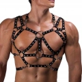 Erkek Lastik Göğüs Harness - m191
