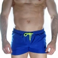 Erkek Mavi Mini Mayo Short