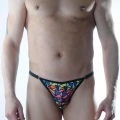 Erkek Metalli Renkli Slip Çamaşır