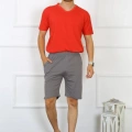 Erkek Pamuk Füme Şort