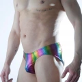 Erkek Renkli Fantezi Jockstrap İç Giyim