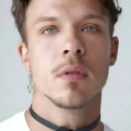 Erkek  Seksi Boyunluk Deri Harness  - m87