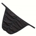 Erkek Siyah Büzgülü Slip İç Giyim