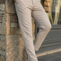 Erkek Slim Fit Dilli Kumaş Pantolon