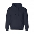 Erkek Uzun Kol Kapşonlu Basic Sweatshirt Hoodie - Lacivert