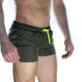 Erkek Yeşil Mini Mayo Short