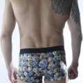 Erkek Zar Desenli Boxer