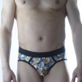 Erkek Zar Desenli Fantezi Jockstrap