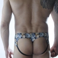 Erkek Zar Desenli Fantezi Jockstrap