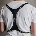 Erkrk Seksi Deri Göğüs Harness - m126