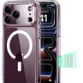 ESR Apple iPhone 18 Pro Max/17 Pro Max Classic Hybrid Magsafe Kapak - Şeffaf Simli