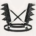 Fantazi Deri Seksi Göğüs Harness - 1166