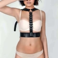 Fantazi Göğüs Üzeri Deri Harness - 976