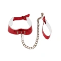 Fantezi Seksi Kırmızı Harness Tasma